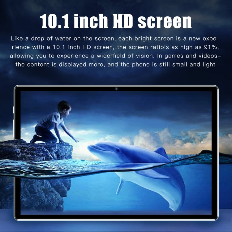 P10 4G LTE Tablet PC, 10.1 inch, 4GB+32GB, Android 8.1 MTK6750 Octa Core, Support Dual SIM, WiFi, Bluetooth, GPS (Black) - 10.1 inch by PMC TechLife | Online Shopping South Africa | PMC TechLife