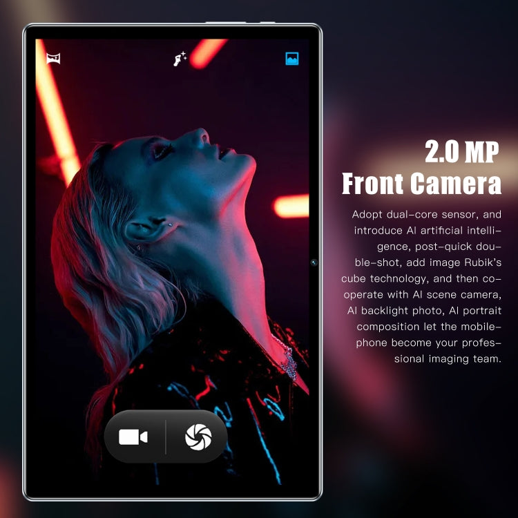 P10 4G LTE Tablet PC, 10.1 inch, 4GB+32GB, Android 8.1 MTK6750 Octa Core, Support Dual SIM, WiFi, Bluetooth, GPS (Green) - 10.1 inch by PMC TechLife | Online Shopping South Africa | PMC TechLife