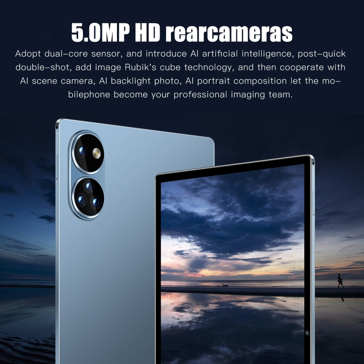 P10 4G LTE Tablet PC, 10.1 inch, 4GB+32GB, Android 8.1 MTK6750 Octa Core, Support Dual SIM, WiFi, Bluetooth, GPS (Green) - 10.1 inch by PMC TechLife | Online Shopping South Africa | PMC TechLife