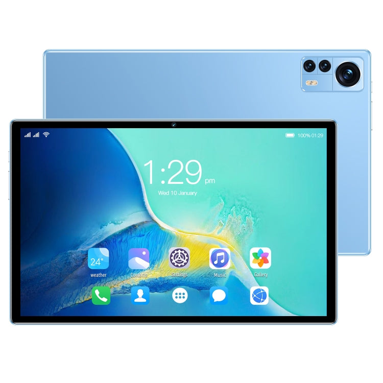 X12 4G LTE Tablet PC, 10.1 inch, 4GB+32GB, Android 8.1 MTK6750 Octa Core, Support Dual SIM, WiFi, Bluetooth, GPS(Blue) - 10.1 inch by PMC TechLife | Online Shopping South Africa | PMC TechLife
