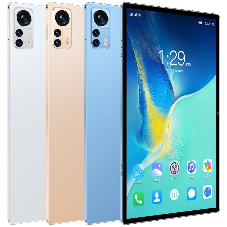 X12 4G LTE Tablet PC, 10.1 inch, 4GB+32GB, Android 8.1 MTK6750 Octa Core, Support Dual SIM, WiFi, Bluetooth, GPS(Blue) - 10.1 inch by PMC TechLife | Online Shopping South Africa | PMC TechLife