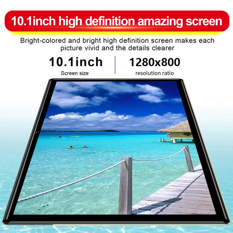 P60 4G Phone Call Tablet PC, 10.1 inch, 4GB+64GB, Android 8.0 MTK6797 Deca Core 2.1GHz, Dual SIM, Support GPS, OTG, WiFi, BT (White) - 10.1 inch by PMC TechLife | Online Shopping South Africa | PMC TechLife