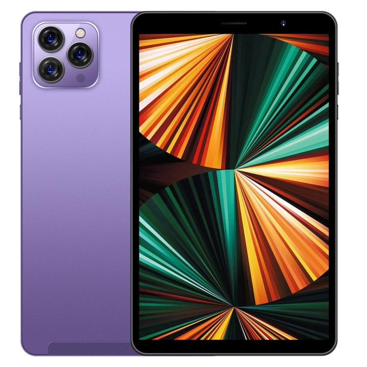 Tab14 / P14 Phone Call Tablet, 1GB+16GB, 8.0 inch Screen, Face Identification, Android 5.0 MTK6582 Quad Core, Network: 3G, GPS, OTG(Purple) - 7.0-8.0 inch by PMC TechLife | Online Shopping South Africa | PMC TechLife