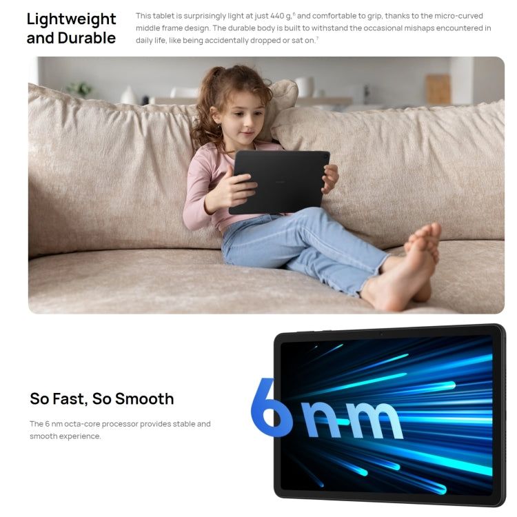 HUAWEI MatePad SE, 10.4 inch, 6GB+128GB, HarmonyOS 3 Qualcomm Snapdragon 680 Octa Core, Support Dual WiFi / BT, Network: 4G, Not Support Google Play(Black) - free shipping - PMC TechLife - Order now!