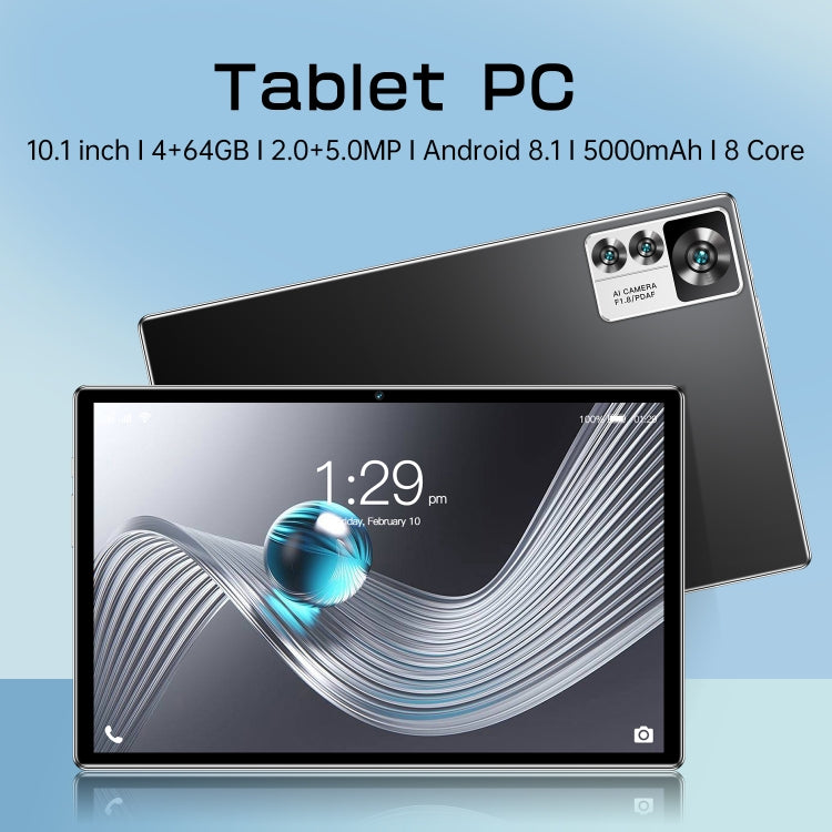 12S Pro 4G LTE Tablet PC, 10.1 inch, 4GB+64GB, Android 8.1  MTK6755 Octa-core 2.0GHz, Support Dual SIM / WiFi / Bluetooth / GPS (White) - 10.1 inch by PMC TechLife | Online Shopping South Africa | PMC TechLife