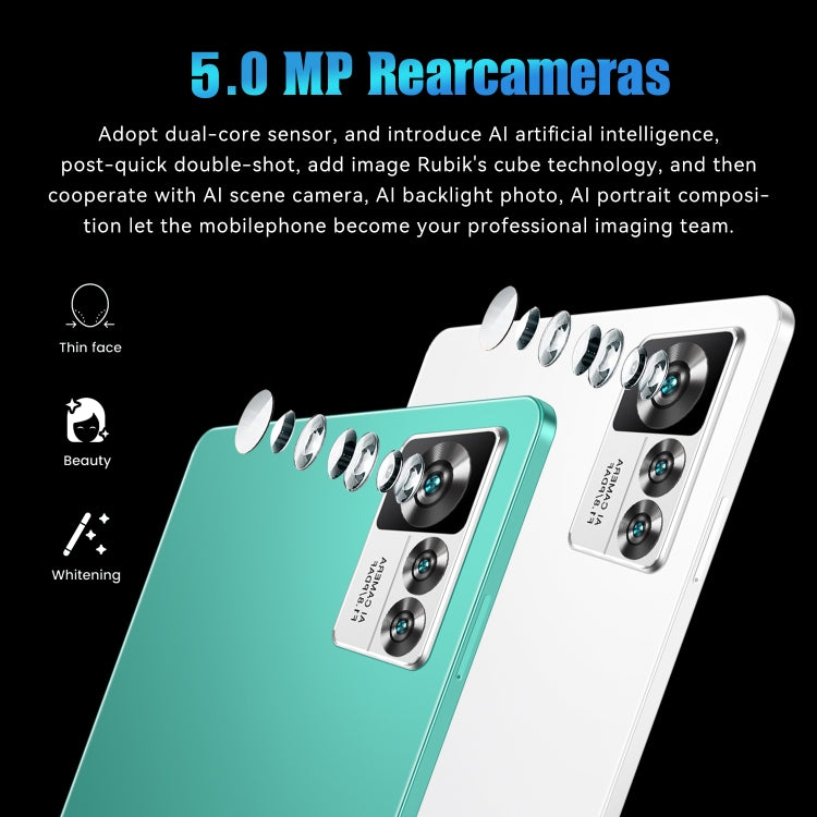 12S Pro 4G LTE Tablet PC, 10.1 inch, 4GB+64GB, Android 8.1  MTK6755 Octa-core 2.0GHz, Support Dual SIM / WiFi / Bluetooth / GPS (Green) - 10.1 inch by PMC TechLife | Online Shopping South Africa | PMC TechLife