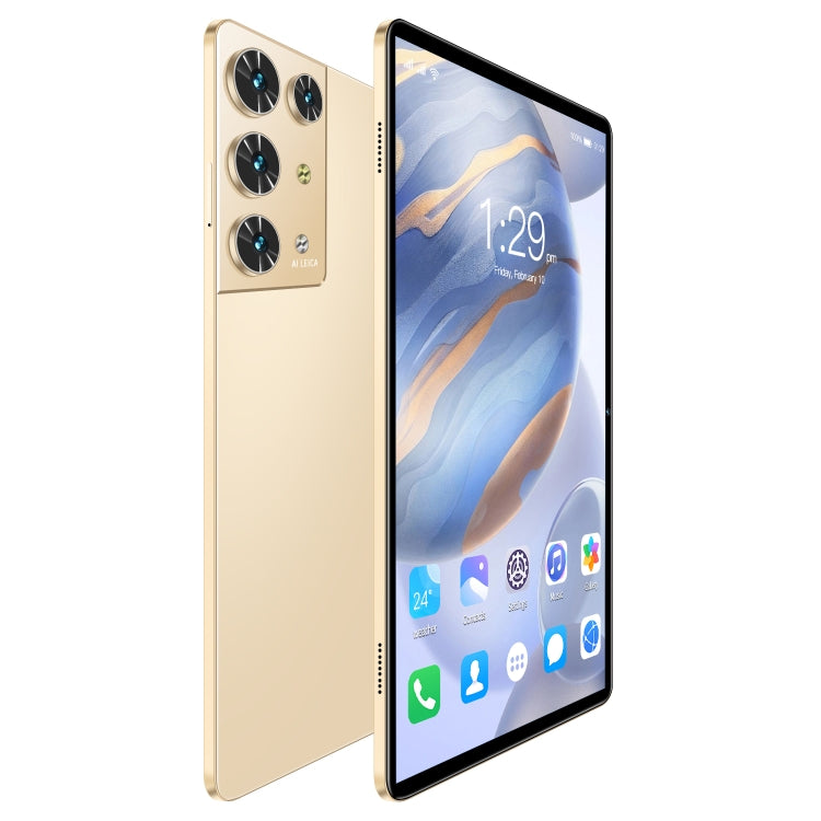 S30 Pro 4G LTE Tablet PC, 10.1 inch, 4GB+64GB, Android 8.1  MTK6755 Octa-core 2.0GHz, Support Dual SIM / WiFi / Bluetooth / GPS(Gold) - 10.1 inch by PMC TechLife | Online Shopping South Africa | PMC TechLife