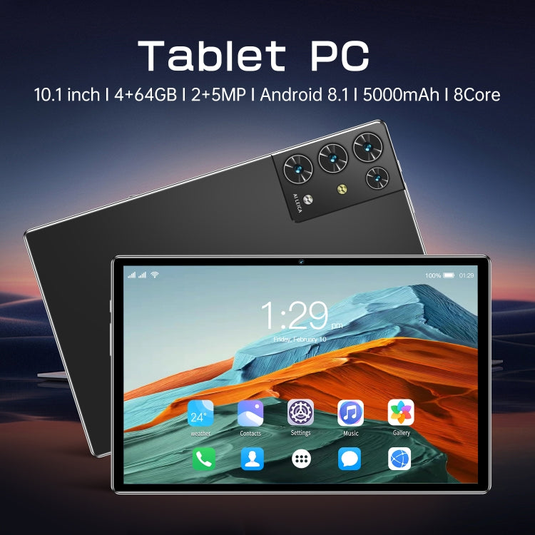 S30 Pro 4G LTE Tablet PC, 10.1 inch, 4GB+64GB, Android 8.1  MTK6755 Octa-core 2.0GHz, Support Dual SIM / WiFi / Bluetooth / GPS(Gold) - 10.1 inch by PMC TechLife | Online Shopping South Africa | PMC TechLife
