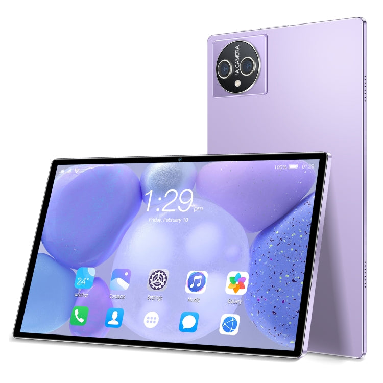 X15 4G LTE Tablet PC, 10.1 inch, 4GB+64GB, Android 8.1  MTK6755 Octa-core 2.0GHz, Support Dual SIM / WiFi / Bluetooth / GPS (Purple) - 10.1 inch by PMC TechLife | Online Shopping South Africa | PMC TechLife