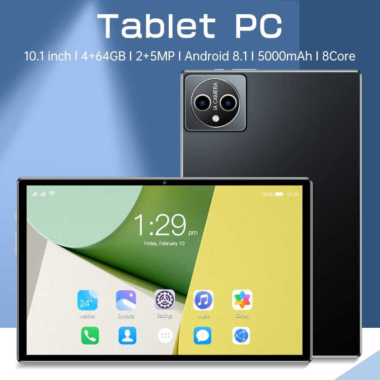 X15 4G LTE Tablet PC, 10.1 inch, 4GB+64GB, Android 8.1  MTK6755 Octa-core 2.0GHz, Support Dual SIM / WiFi / Bluetooth / GPS (Black) - free shipping - PMC TechLife - Order now!