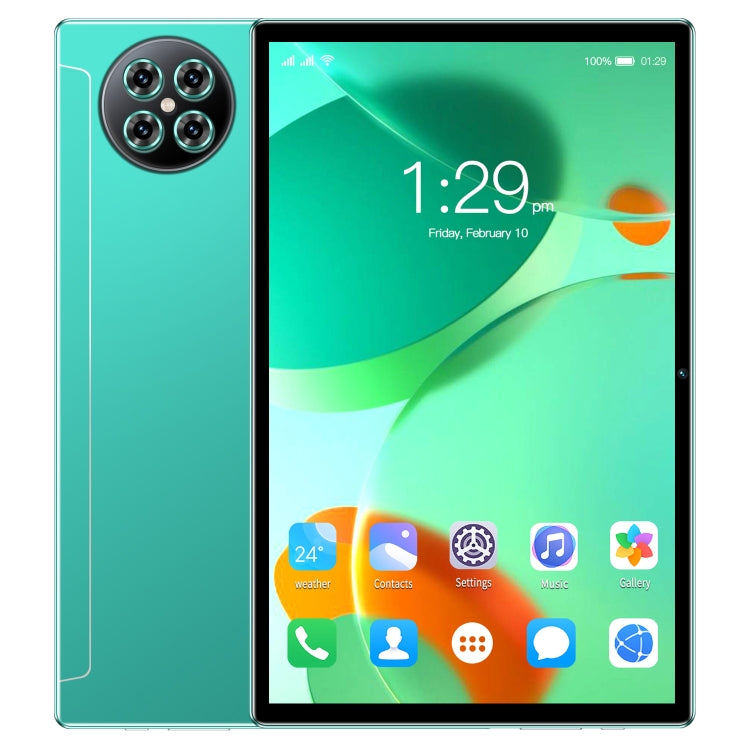 X90 4G LTE Tablet PC, 10.1 inch, 4GB+64GB, Android 8.1  MTK6755 Octa-core 2.0GHz, Support Dual SIM / WiFi / Bluetooth / GPS (Green) - Others by PMC TechLife | Online Shopping South Africa | PMC TechLife | Buy Now Pay Later Mobicred