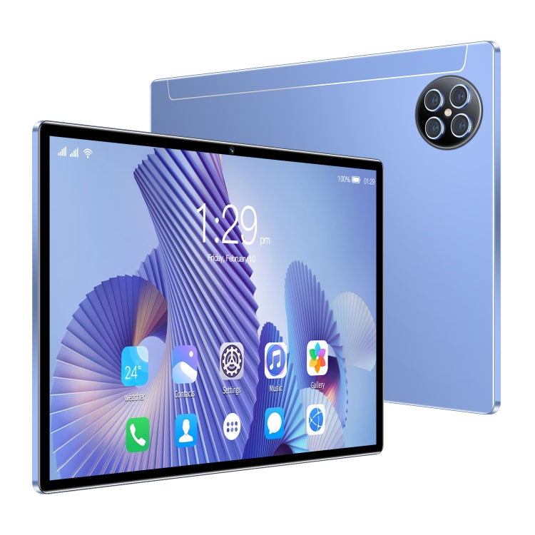 X90 4G LTE Tablet PC, 10.1 inch, 4GB+64GB, Android 8.1  MTK6755 Octa-core 2.0GHz, Support Dual SIM / WiFi / Bluetooth / GPS (Purple) - 10.1 inch by PMC TechLife | Online Shopping South Africa | PMC TechLife