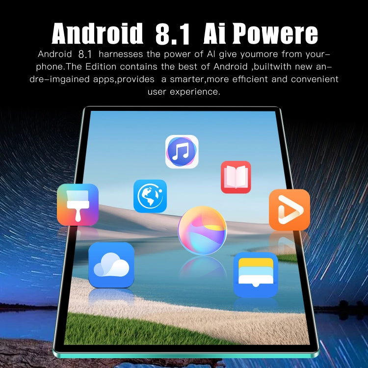 X90 4G LTE Tablet PC, 10.1 inch, 4GB+64GB, Android 8.1  MTK6755 Octa-core 2.0GHz, Support Dual SIM / WiFi / Bluetooth / GPS (Black) - 10.1 inch by PMC TechLife | Online Shopping South Africa | PMC TechLife