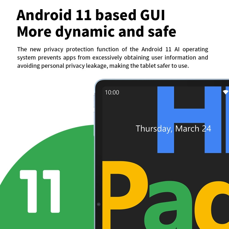 HEADWOLF Hpad1 4G LTE, 10.4 inch, 8GB+128GB, Android 11 Unisoc T618 Octa Core up to 2.0GHz, Support Dual SIM & WiFi & Bluetooth, Global Version with Google Play, US Plug(Grey) - free shipping - PMC TechLife - Order now!