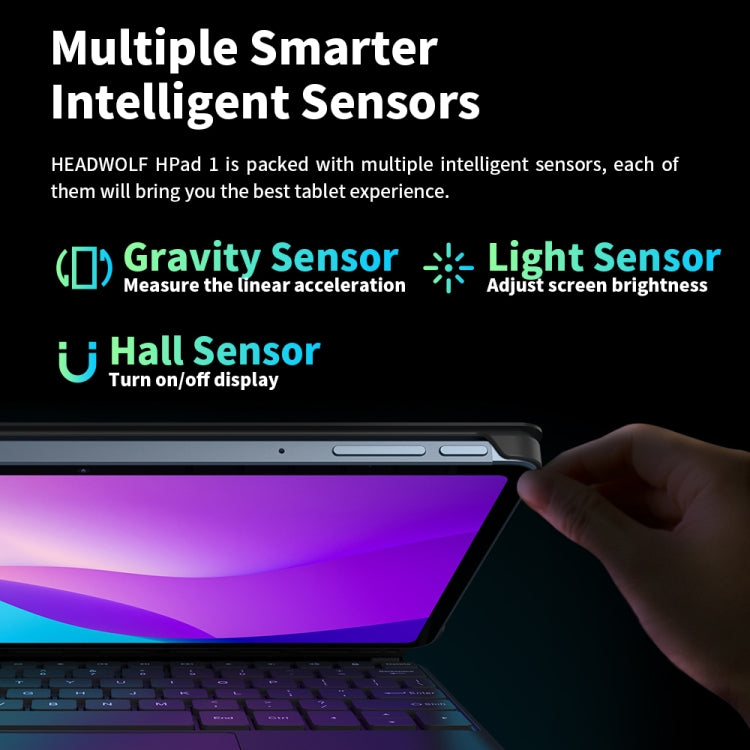 HEADWOLF Hpad1 4G LTE, 10.4 inch, 8GB+128GB, Android 11 Unisoc T618 Octa Core up to 2.0GHz, Support Dual SIM & WiFi & Bluetooth, Global Version with Google Play, US Plug(Grey) - free shipping - PMC TechLife - Order now!