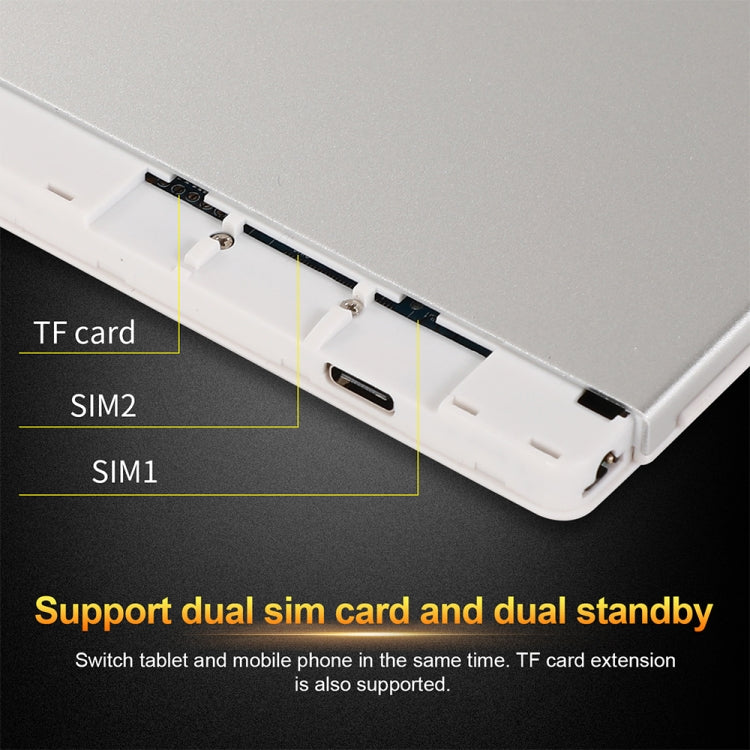 P15 Tab15 3G Phone Call Tablet PC, 10.1 inch, 1GB+32GB, Android 5.1 MT6592 Quad Core, Support Dual SIM, WiFi, BT, GPS(Gold) - 10.1 inch by PMC TechLife | Online Shopping South Africa | PMC TechLife