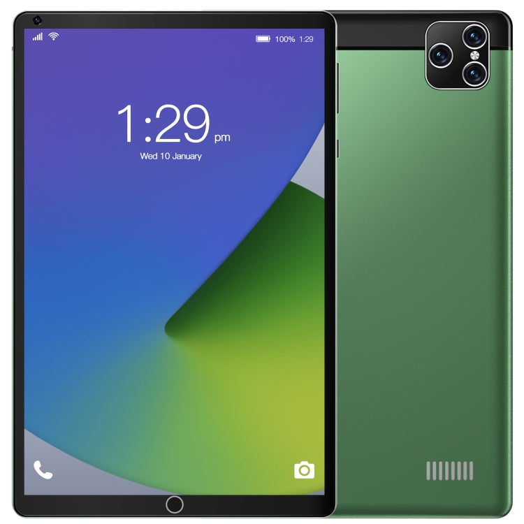 P8 3G Phone Call Tablet PC, 8 inch, 1GB+16GB, Android 5.1 MT6592 Octa Core, Support Dual SIM, WiFi, Bluetooth, GPS, UK Plug (Green) - 7.0-8.0 inch by PMC TechLife | Online Shopping South Africa | PMC TechLife