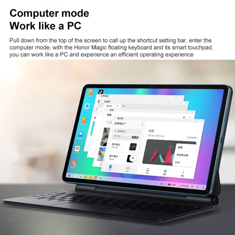 Honor Tablet V7 Pro WiFi BRT-W09, 11 inch, 8GB+128GB, MagicUI 5.0(Android R) MediaTek 1300T Octa Core, Support Dual WiFi / Bluetooth / GPS, Not Support Google Play(Blue) - free shipping - PMC TechLife - Order now!