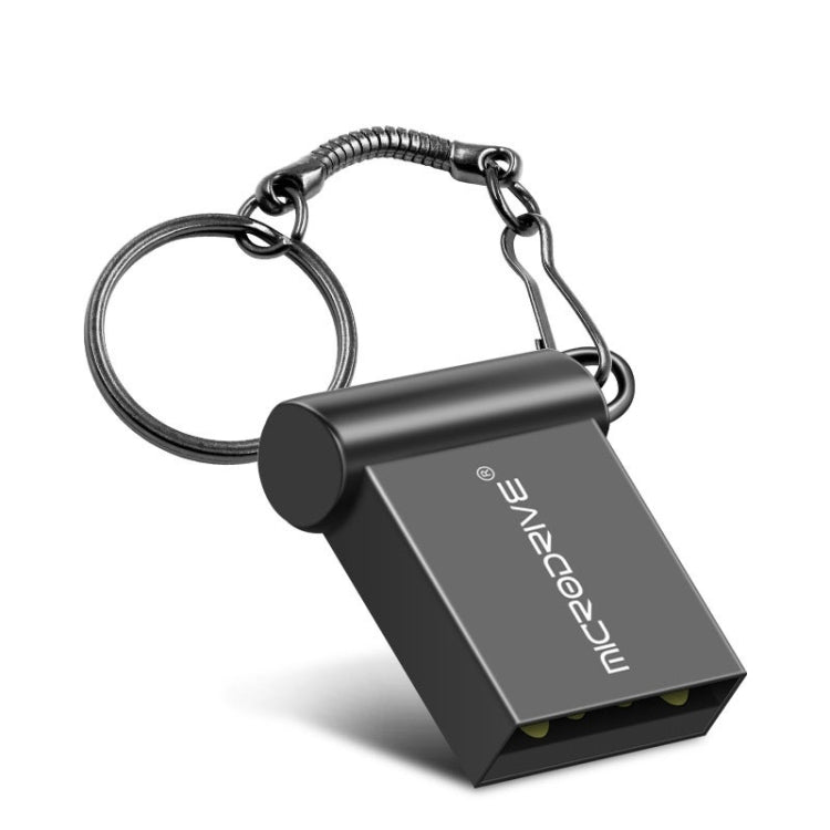 MicroDrive 64GB USB 2.0 Metal Mini USB Flash Drives U Disk (Black) - free shipping - PMC TechLife - Order now!
