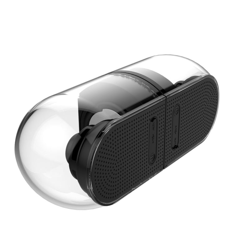 OVEVO True 3D TWS Magnetic Wireless Bluetooth Stereo Surround HiFi Speaker with Full Transparent Home - Mini Speaker by OVEVO | Online Shopping South Africa | PMC TechLife