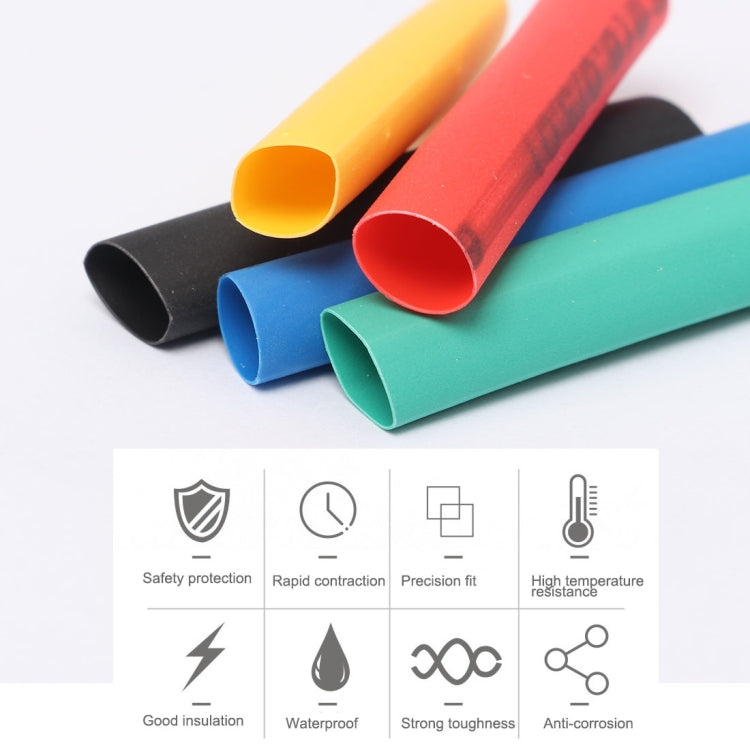 140 PCS / Box Waterproof High Toughness Oxidation Resistance Seal Heat-shrinkable Butt Wire Tube, Random Color Delivery - DIY Cables by PMC TechLife | Online Shopping South Africa | PMC TechLife