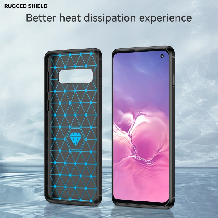 Brushed Texture Carbon Fiber TPU Case for Galaxy S10 - free shipping - PMC TechLife - Order now!
