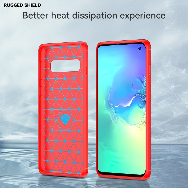 Brushed Texture Carbon Fiber TPU Case for Galaxy S10 - free shipping - PMC TechLife - Order now!